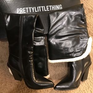 PLT thigh high boots